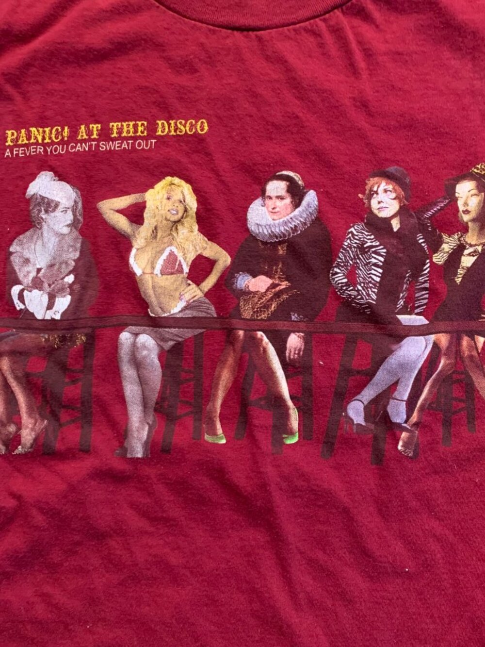 Panic! At The Disco A Fever You Can't Sweat Out Band Music Emo T-Shirt Women's M - Picture 2 of 6